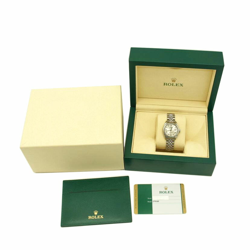 ROLEX ロレックス/レディ・デイトジャスト28・シルバー/ランダム番/279160//7K3*****/SAランク/75