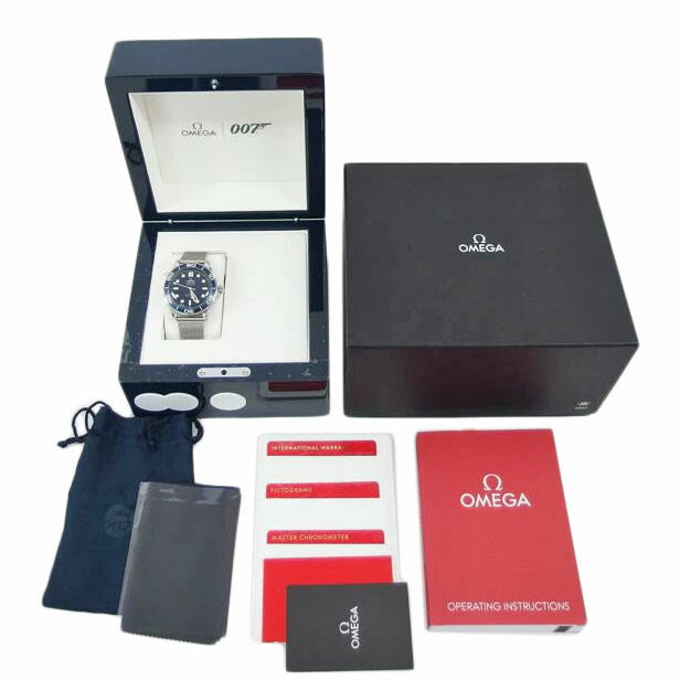 OMEGA オメガ/シーマスターダイバー/ボンド60thモデル/自動巻/210.30.42.20.03.002//A22****/SAランク/04