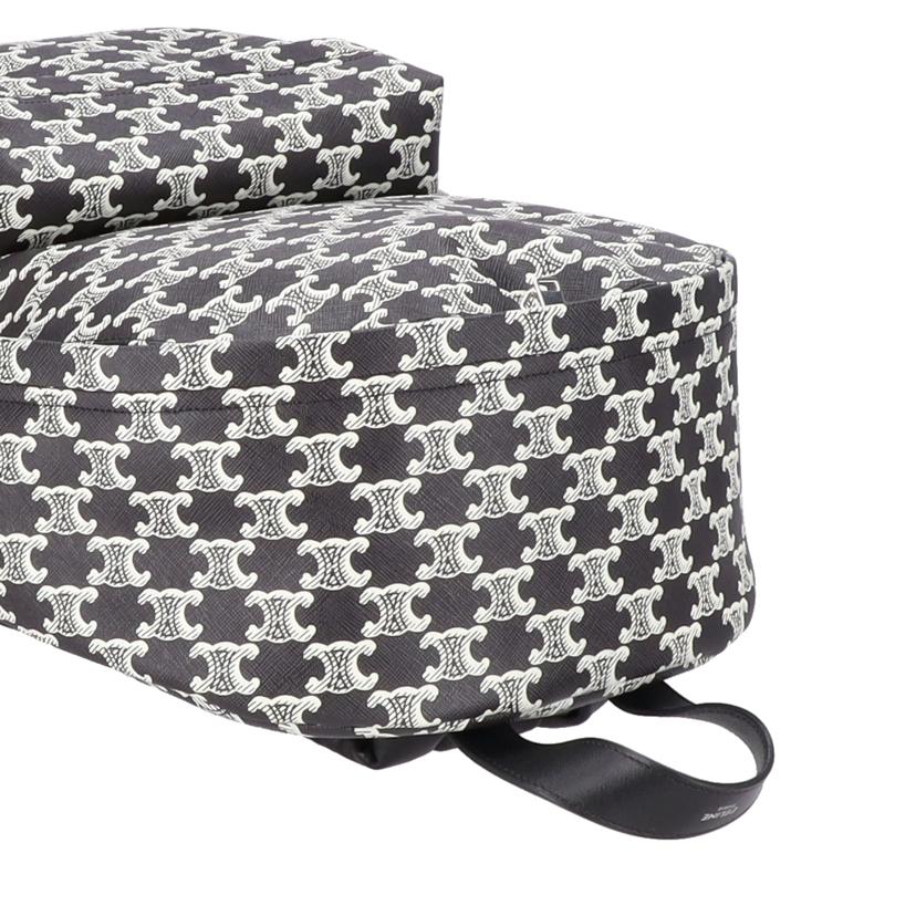 CELINE セリーヌ/ミディアムトリヨンフバックパック/ブラック×ホワイト/188382FSZ38AW//S-M******/Aランク/77