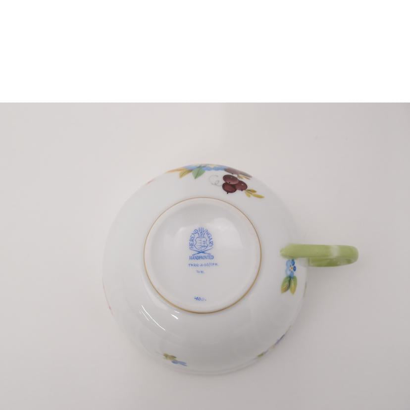 HEREND ヘレンド/HEREND ティーカップ&ソーサー フルーツコンポジション//Aランク/69