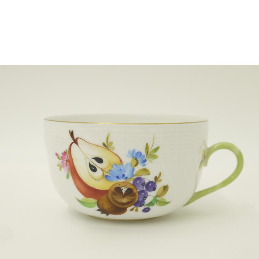 HEREND ヘレンド/HEREND ティーカップ&ソーサー フルーツコンポジション//Aランク/69