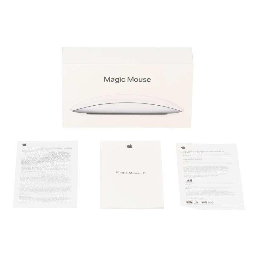 APPLE アップル/Magic Mouse 2/ MLA02J/A //cc28402014zj2xlaf/Bランク/78