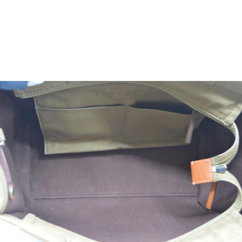 TORY BURCH トリーバーチ/エラキャンバス2wayハンド/ベージュ/153381 300//ABランク/89