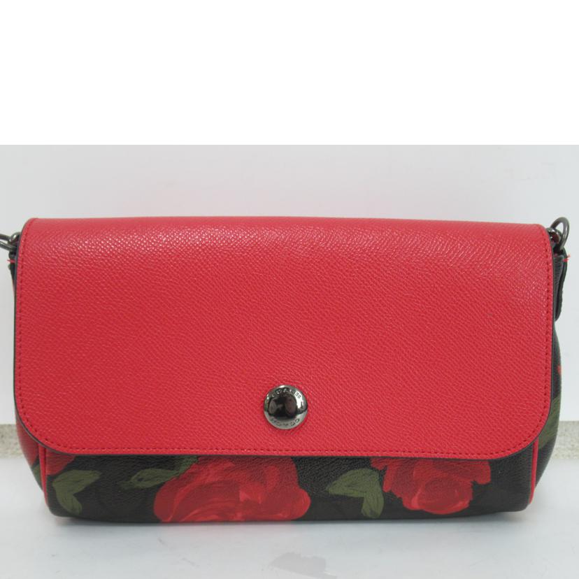 COACH /ショルダーバッグ/シグネチャー・フラワー/F28188//K17**/Aランク/63