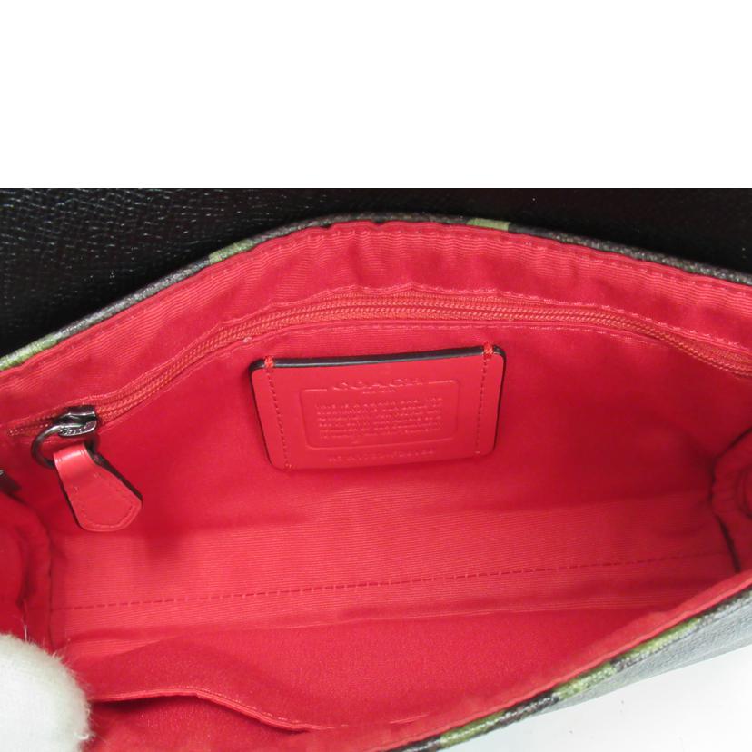 COACH /ショルダーバッグ/シグネチャー・フラワー/F28188//K17**/Aランク/63
