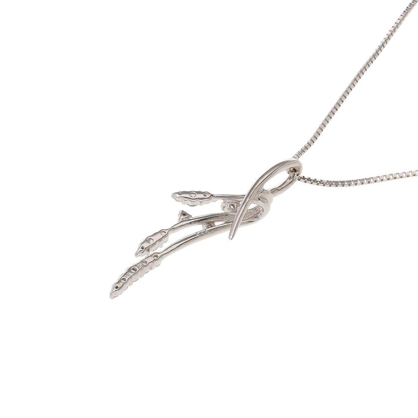 K18WGダイヤネックレス0.30ct//Aランク/64