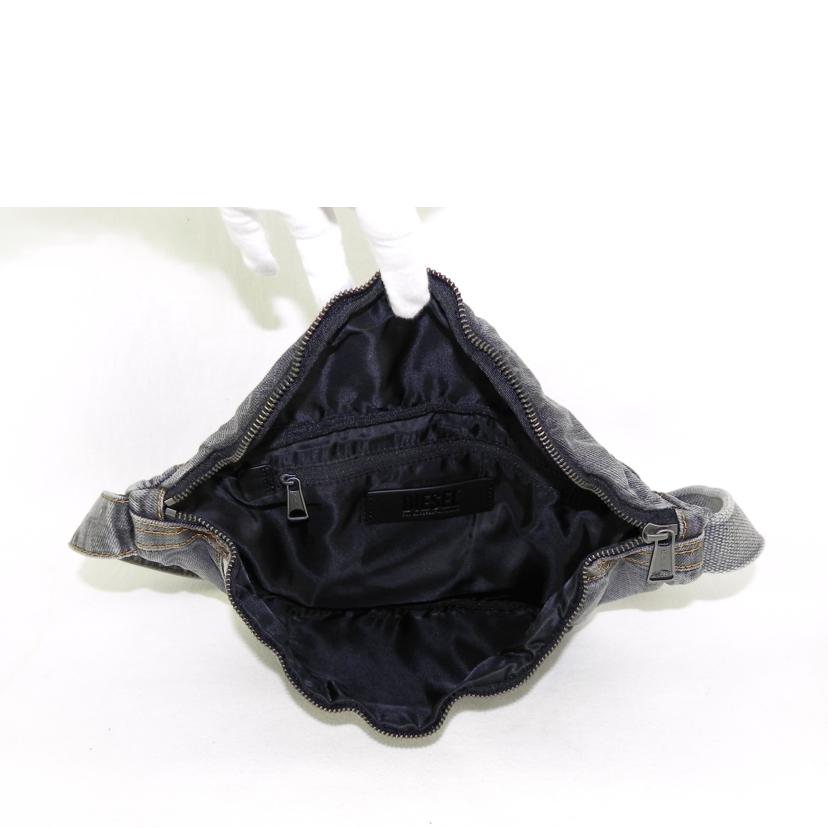 DIESEL ディーゼル/DIESEL/デニムウエストバッグ/X08384//Sランク/81