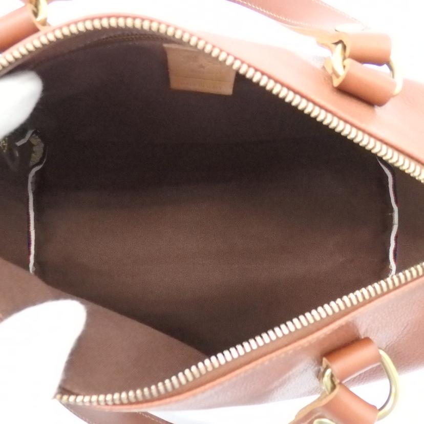 IL BISONTE イルビゾンテ/レザー2wayミニボストン//Aランク/77