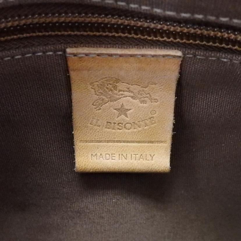 IL BISONTE イルビゾンテ/レザー2wayミニボストン//Aランク/77