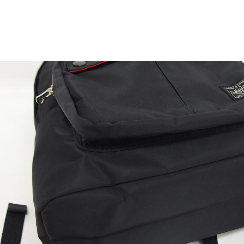 PORTER ポーター/エルファイン/デイバッグ/ブラック×レッド/383-06689//ABランク/04