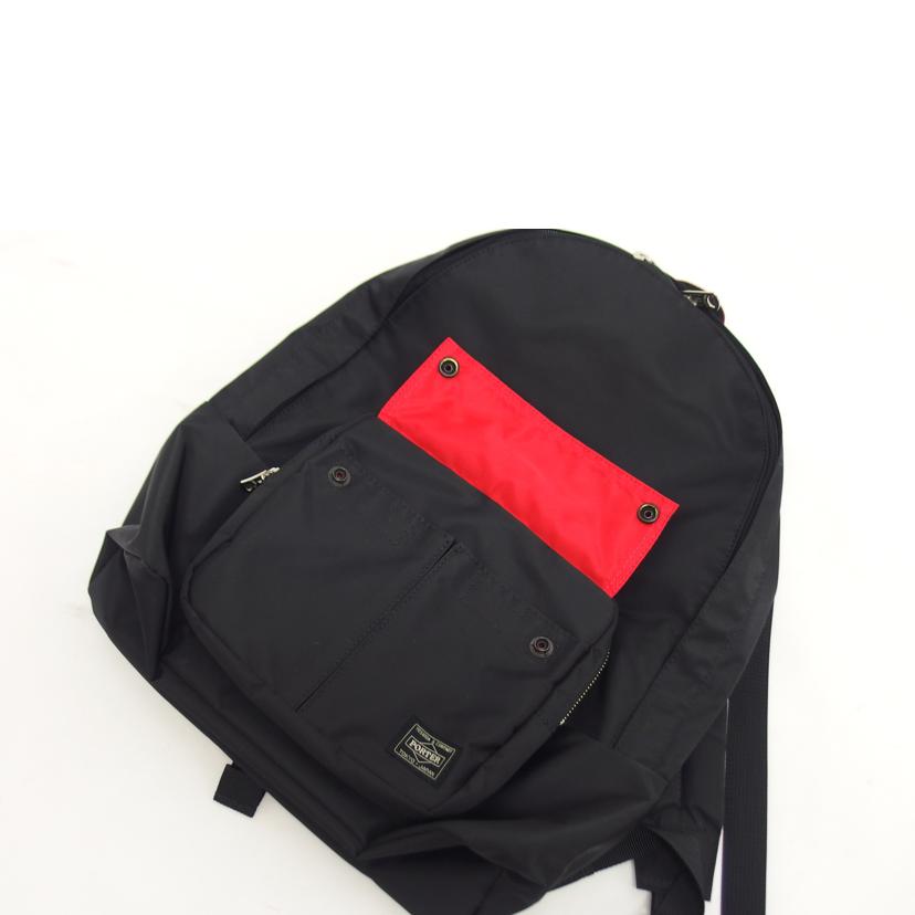 PORTER ポーター/エルファイン/デイバッグ/ブラック×レッド/383-06689//ABランク/04