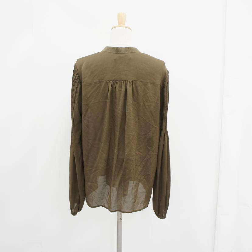 Salvatore Ferragamo フェラガモ/Ferragamo シルク カーディガン カーキ//ABランク/78