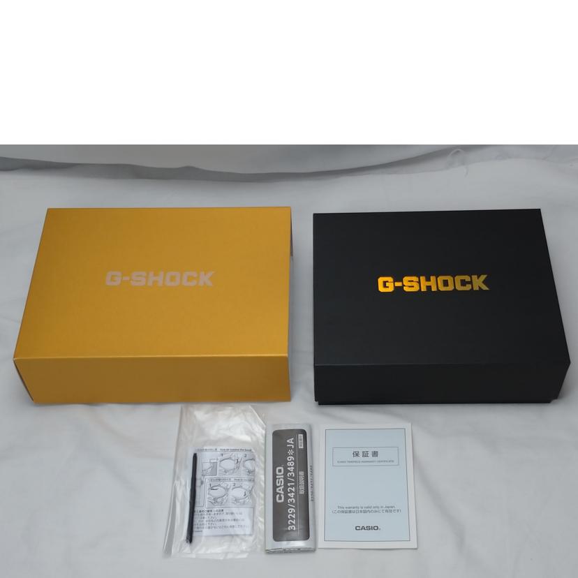 CASIO カシオ/G-SHOCK ゴールドチェーン柄 クオーツ/DWE-5600HG-1JR//Aランク/52