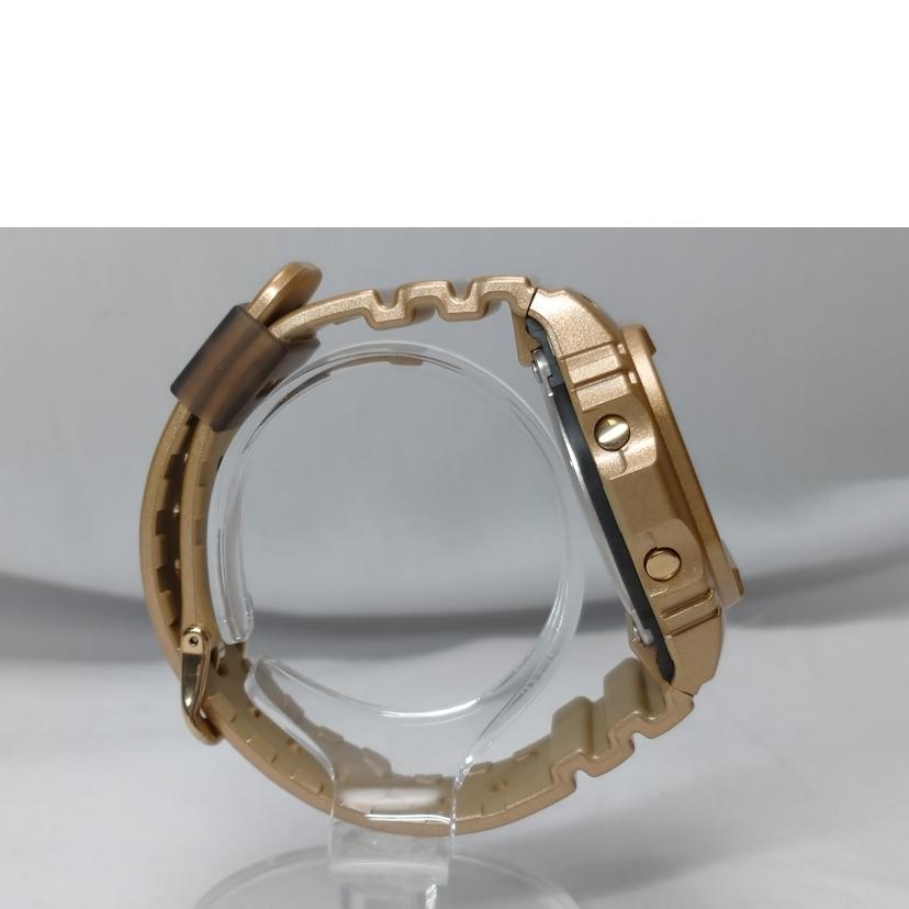CASIO カシオ/G-SHOCK ゴールドチェーン柄 クオーツ/DWE-5600HG-1JR//Aランク/52