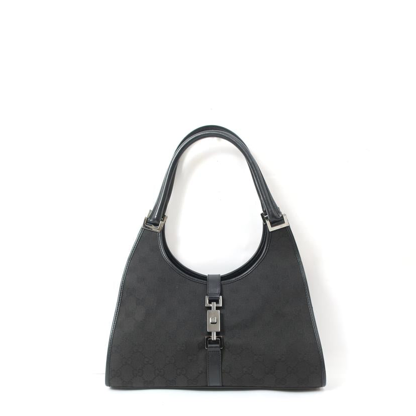 GUCCI グッチ/GGキャンバスワンショルダーバッグ ブラック/002.1067 //ABランク/65