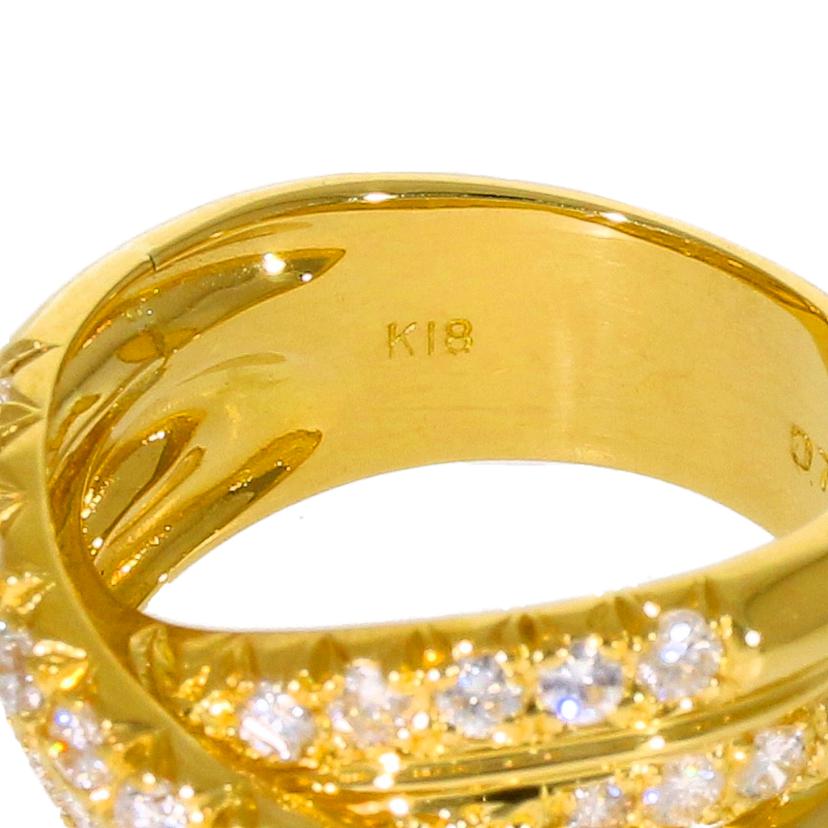 /◎K18ダイヤリング 0.78ct//Aランク/59