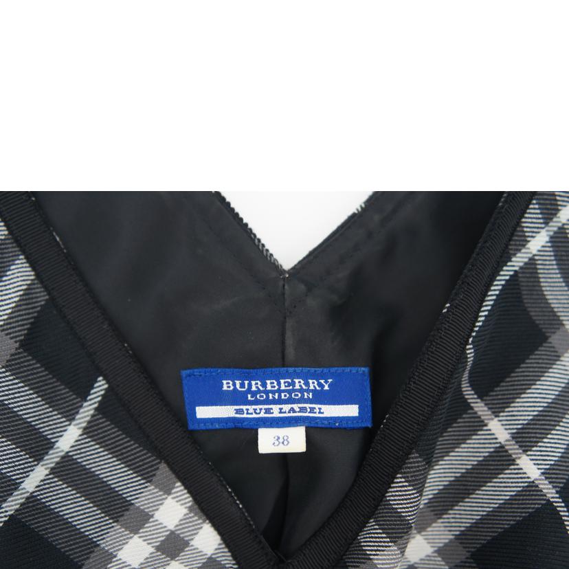 BURBERRY BLUELABEL バーバリーブルーレーベル/ノースリーブチェックワンピース/FM513-239-09//Bランク/09