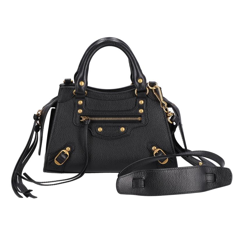 BALENCIAGA バレンシアガ/ネオクラシックシティミニ/ブラック/638524//528***/ABランク/93
