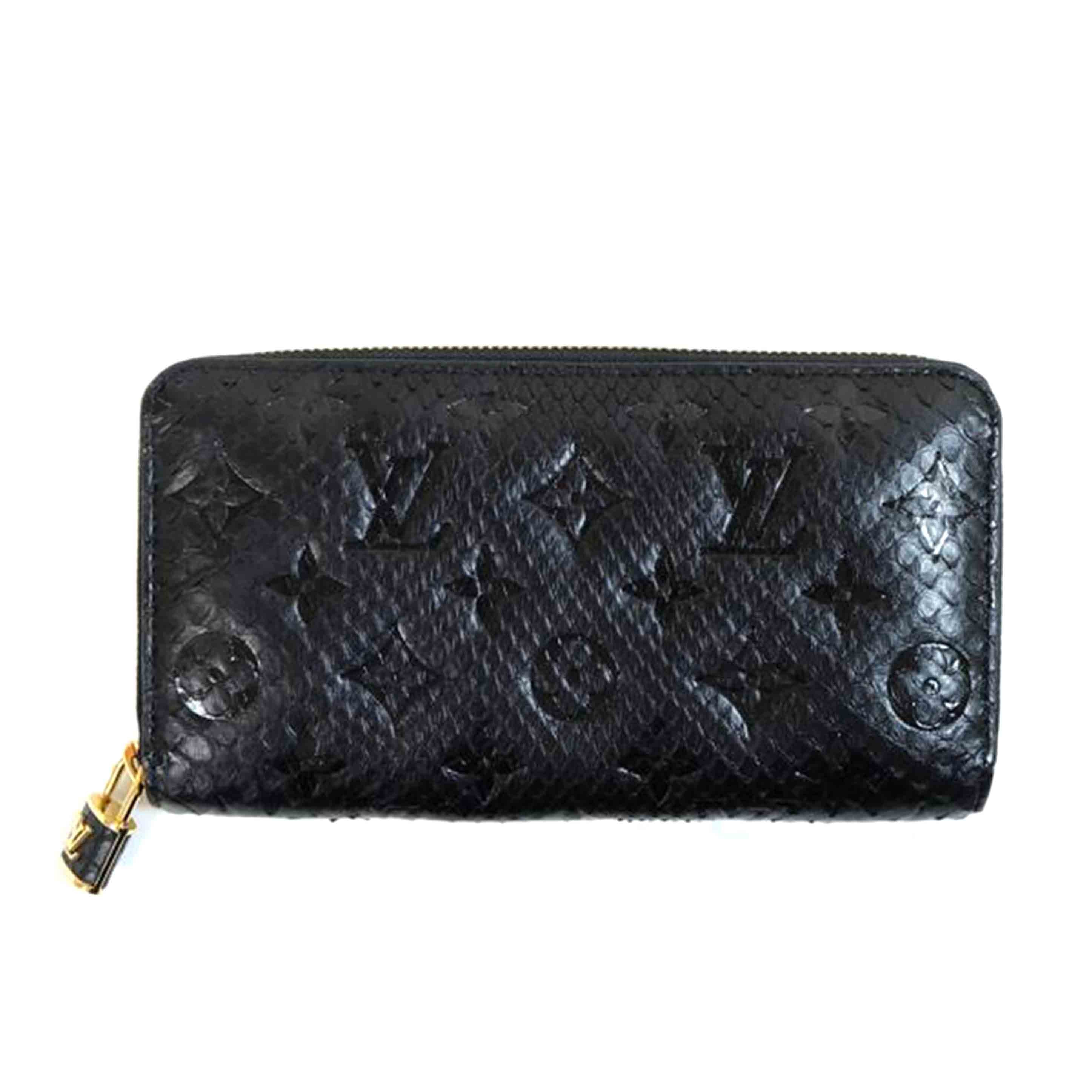 LV ルイヴィトン/ジッピーウォレット /モノグラムパイソン/N80686//ICタ**/Aランク/71