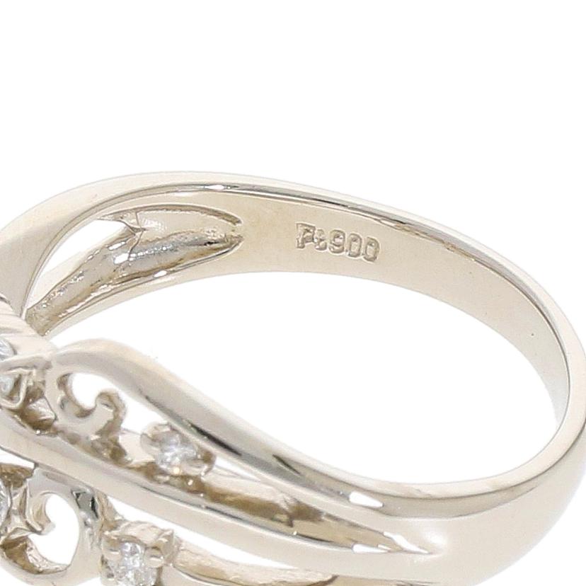 PT900ダイヤリング0.17ct//Aランク/64