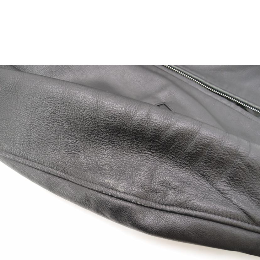 COOL SCAT クールスキャット/シングルレザーライダースJK黒//ABランク/69