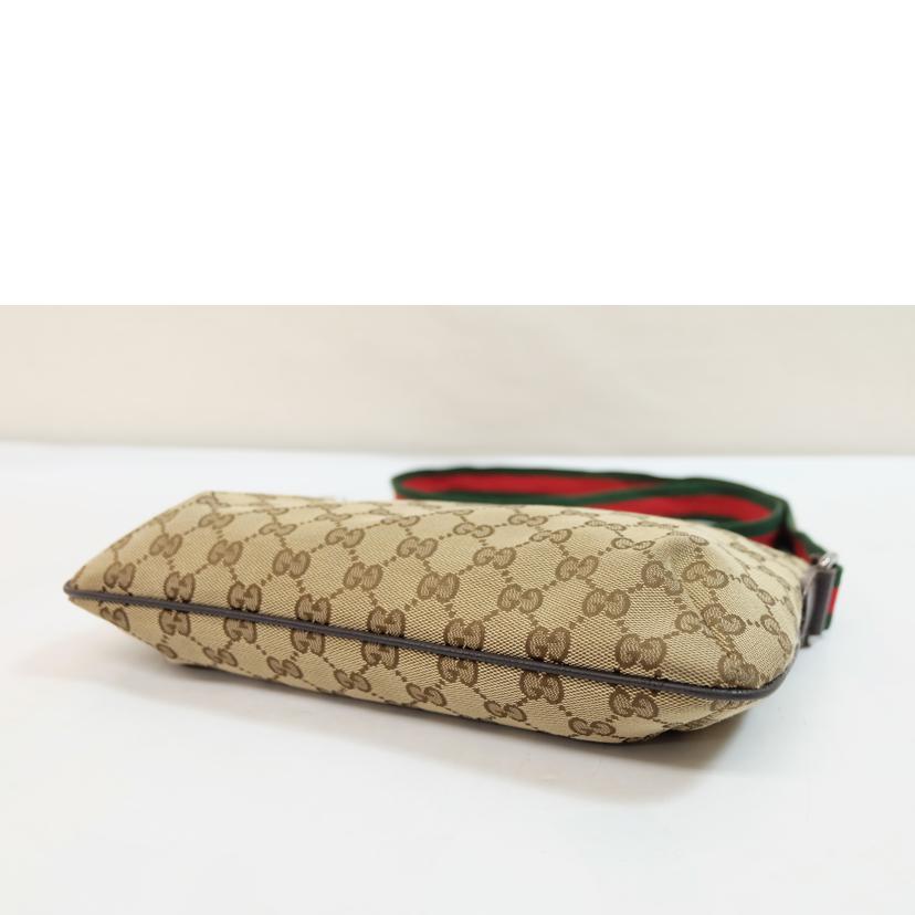 GUCCI グッチ/GGキャンバスシェリーラインショルダーバック/189749//001***/Bランク/71
