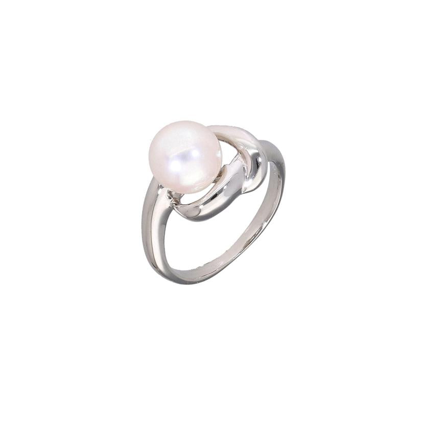 Pt900アコヤパールダイヤリング0.03ct//Aランク/65