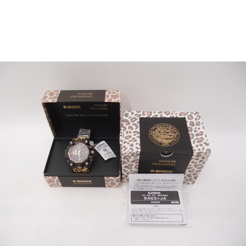 CASIO カシオ/G-SHOCK/マッドマスタ-/コラボモデル/電波ソ-ラ-/GWG-1000WLP-1AJR//222****/Aランク/69