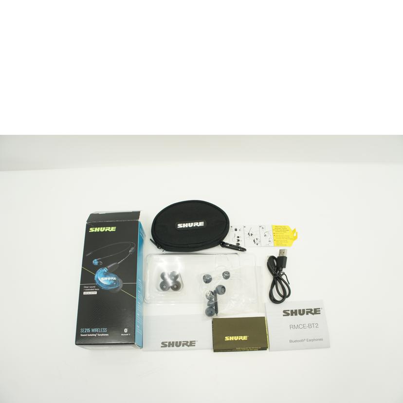 SHURE シュア/ワイヤレスイヤホン/SE215 wireless//ABランク/75