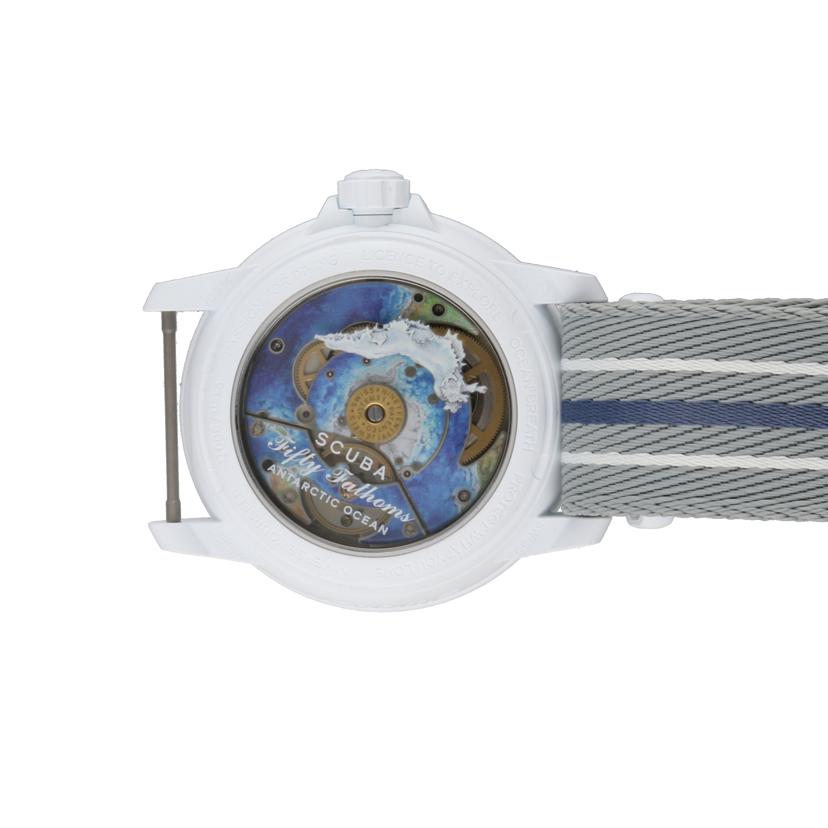 BLANCPAIN×swatch ブランパン×スウォッチ/フィフティファゾムス・アンタークティックオーシャン/自動巻/SO35S100//SAランク/19