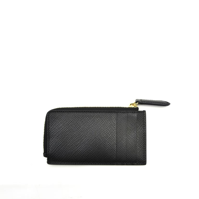 SMYTHSON SMYTHSON/L字ファスナーコインケース/ブラック//Aランク/75