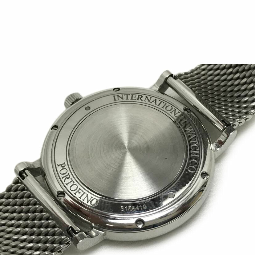IWC アイダブルシー/ポートフィノ メッシュベルト/IW356506//500****/Bランク/51