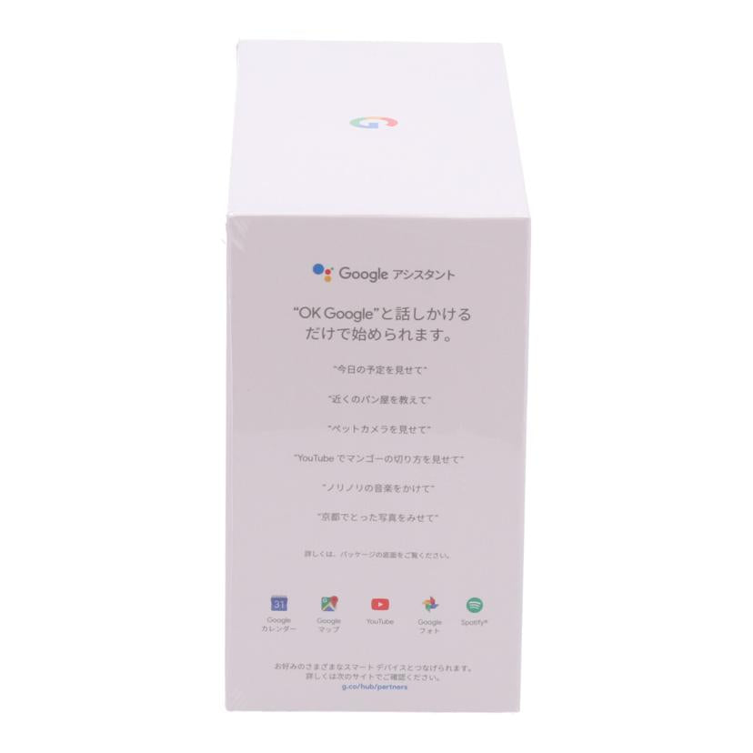 Google グーグル /スマートディスプレイ/Google Nest Hub 第1世代 未使用/GA00515-JP//99122AA2CDBJ/Sランク/81