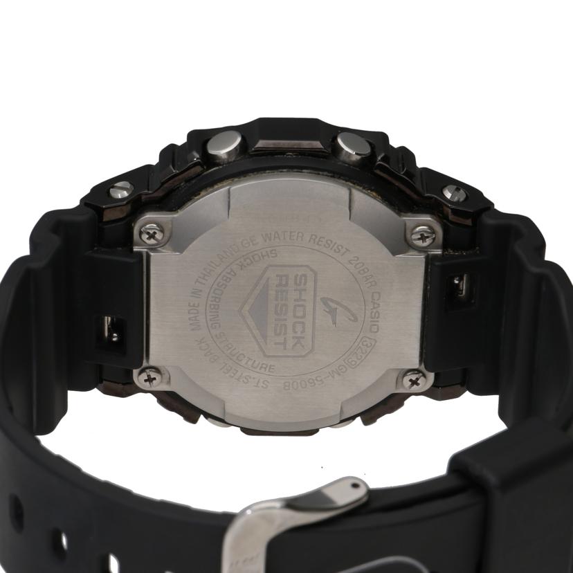 CASIO カシオ/G-SHOCK/ブラックメタル×ラバー/GM-5600B-1JF//322*/ABランク/37