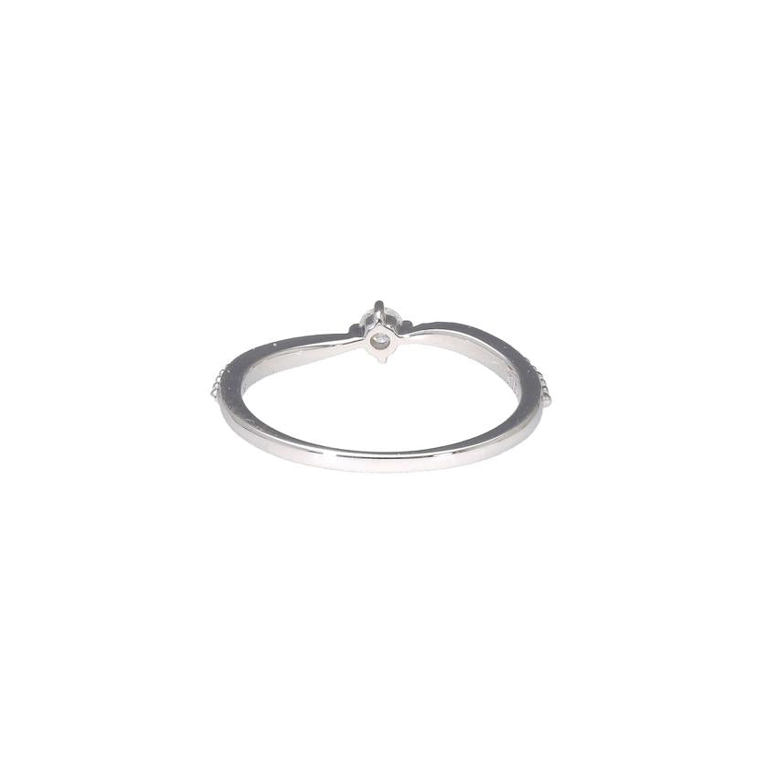 K18WGダイヤリング0.06ct//Aランク/65