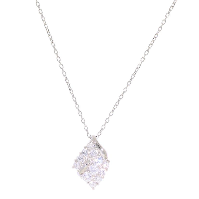 Pt900/850ダイヤネックレス0.50ct//Aランク/88
