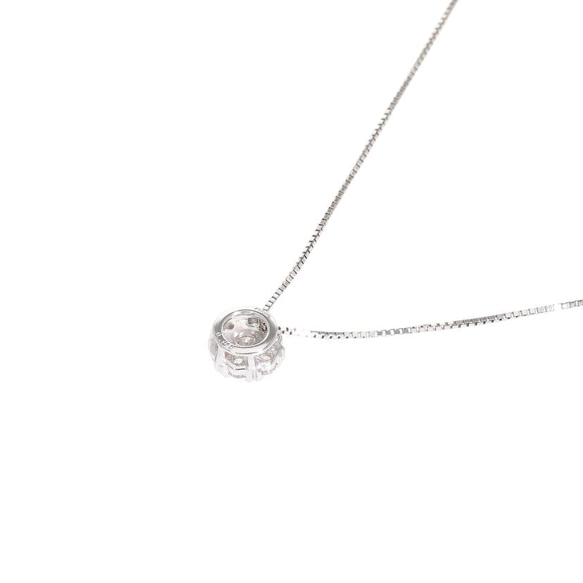 Pt900/850ダイヤネックレス0.30ct//Aランク/78