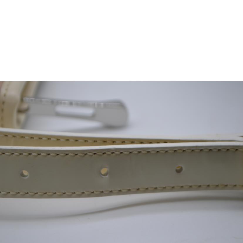 BURBERRY バーバリー/ノバチェックレザーショルダー/ホワイト//ABランク/89