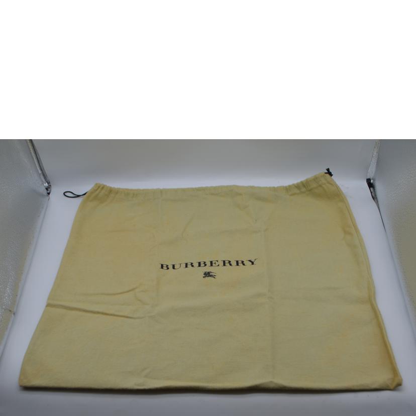 BURBERRY バーバリー/ノバチェックレザーショルダー/ホワイト//ABランク/89