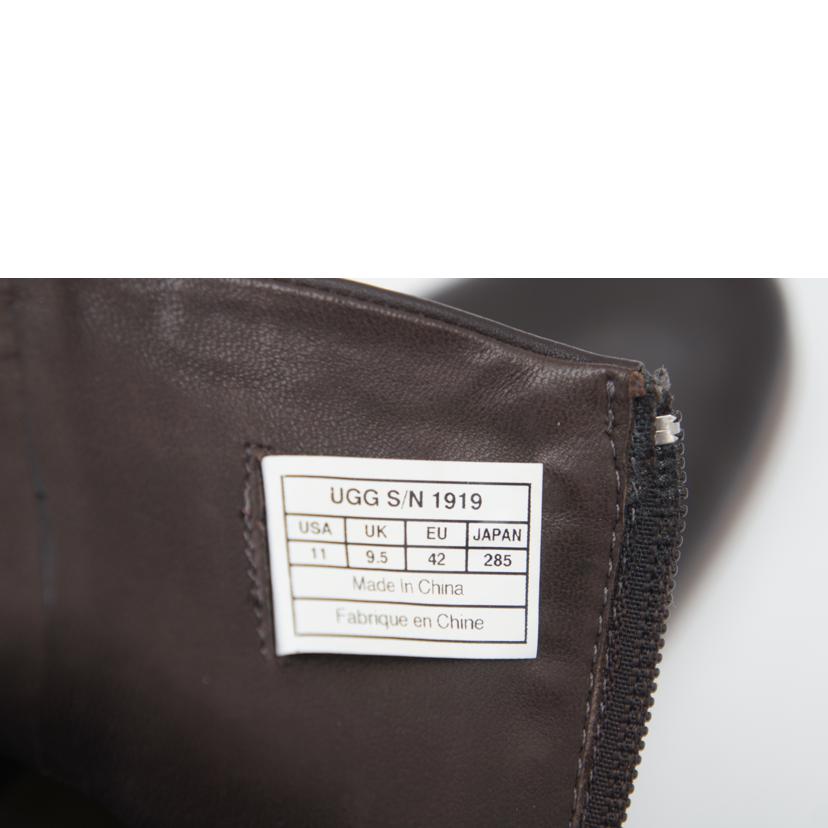UGG アグ/UGG レザーブーツ BR//ABランク/78