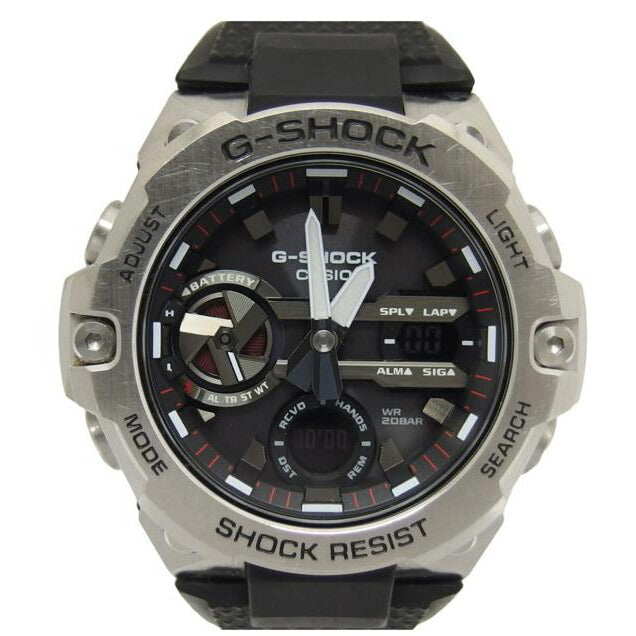 CASIO カシオ/G-SHOCK/Gスチール/デジアナウォッチ/電波ソーラー/GST-B400-1AJF//213********/Bランク/04