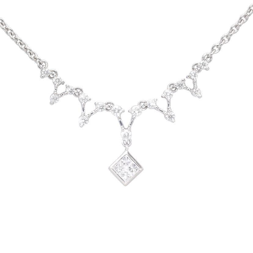 PT950ダイヤネックレス0.76ct//Aランク/84
