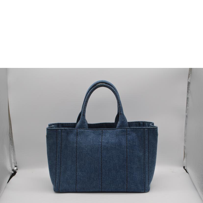 PRADA プラダ/カナパミニ/デニムファブリック/ネイビーブルー/1BG439//204/SAランク/89