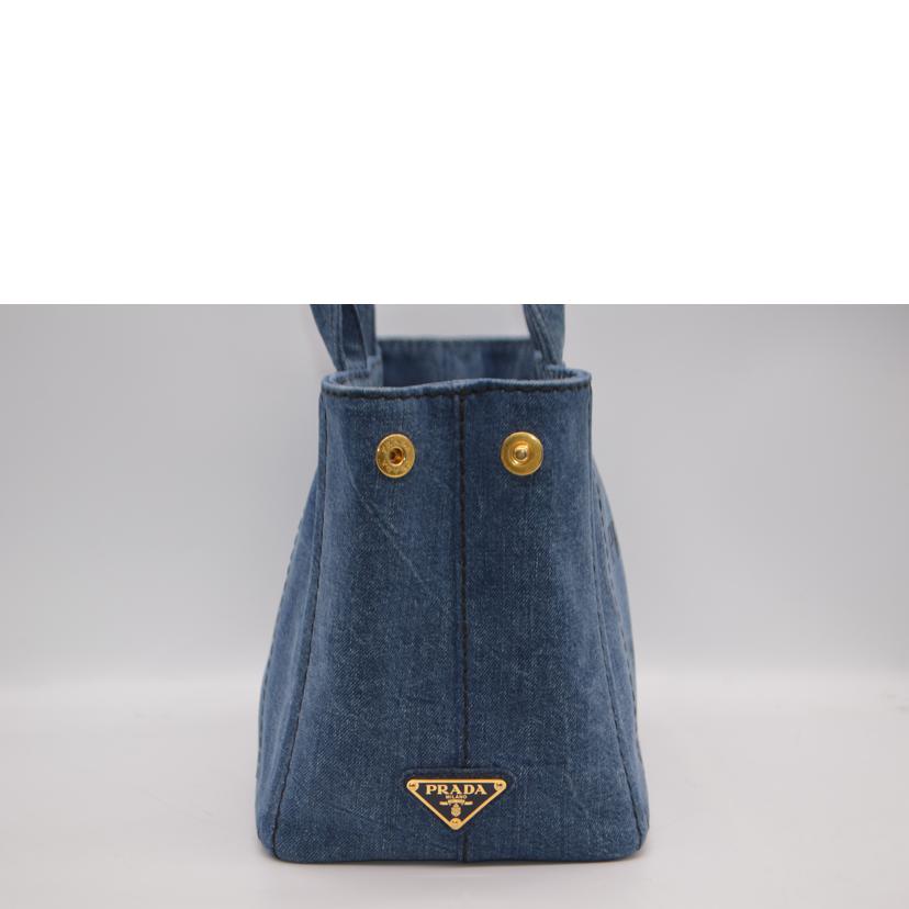 PRADA プラダ/カナパミニ/デニムファブリック/ネイビーブルー/1BG439//204/SAランク/89