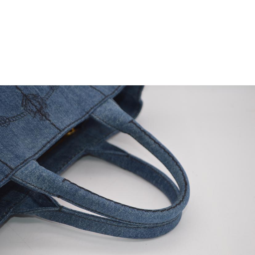 PRADA プラダ/カナパミニ/デニムファブリック/ネイビーブルー/1BG439//204/SAランク/89