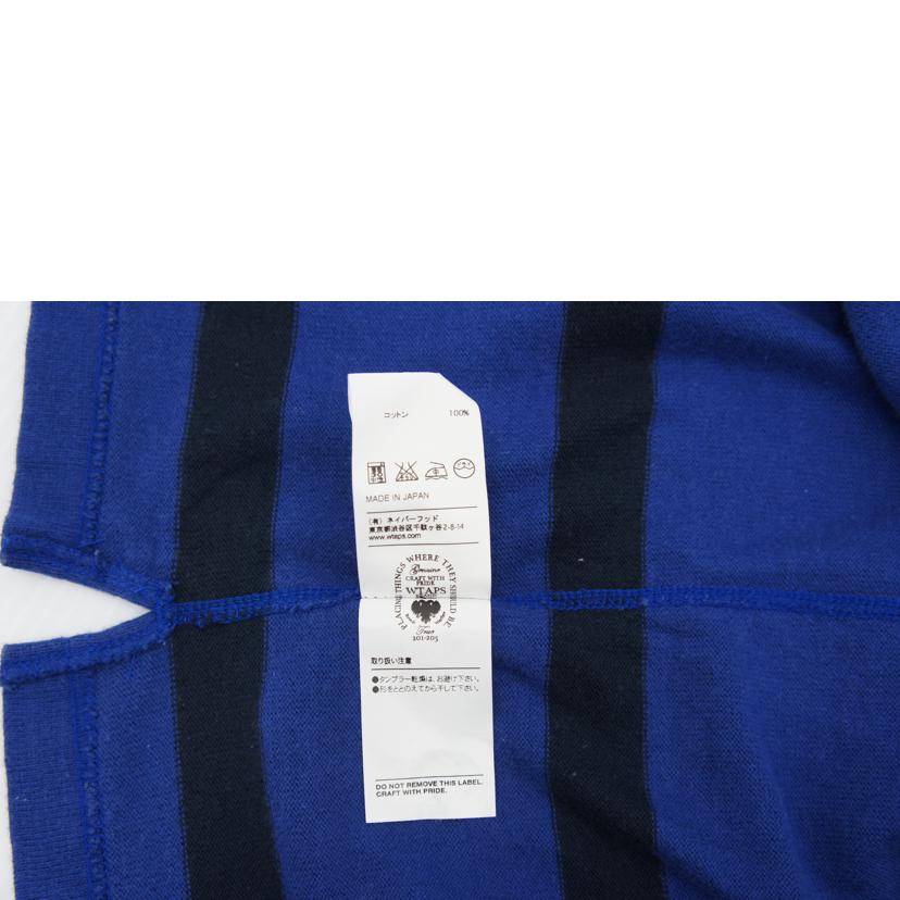 WTAPS ダブルタップス/WTAPS ボーダーロングスリーブT//ABランク/19