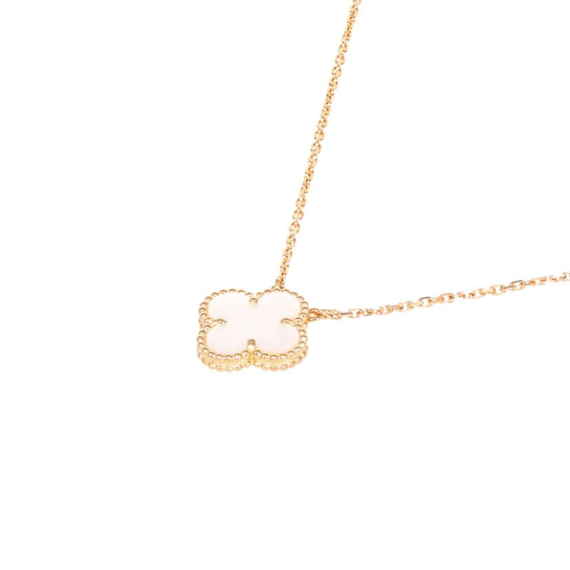 Van Cleef & Arpels ヴァンクリーフアンドアーペル/K18ヴィンテージアルハンブラシェルネックレス//JD553125/Aランク/19