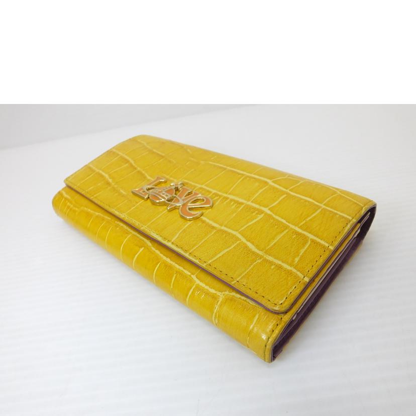 vivienne.W ヴィヴィアンウエストウッド/型押しがま口長財布//Bランク/88