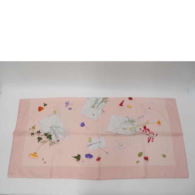 HERMES エルメス/◇カレ90/Desfleurspoulledire/ピンク//SAランク/69