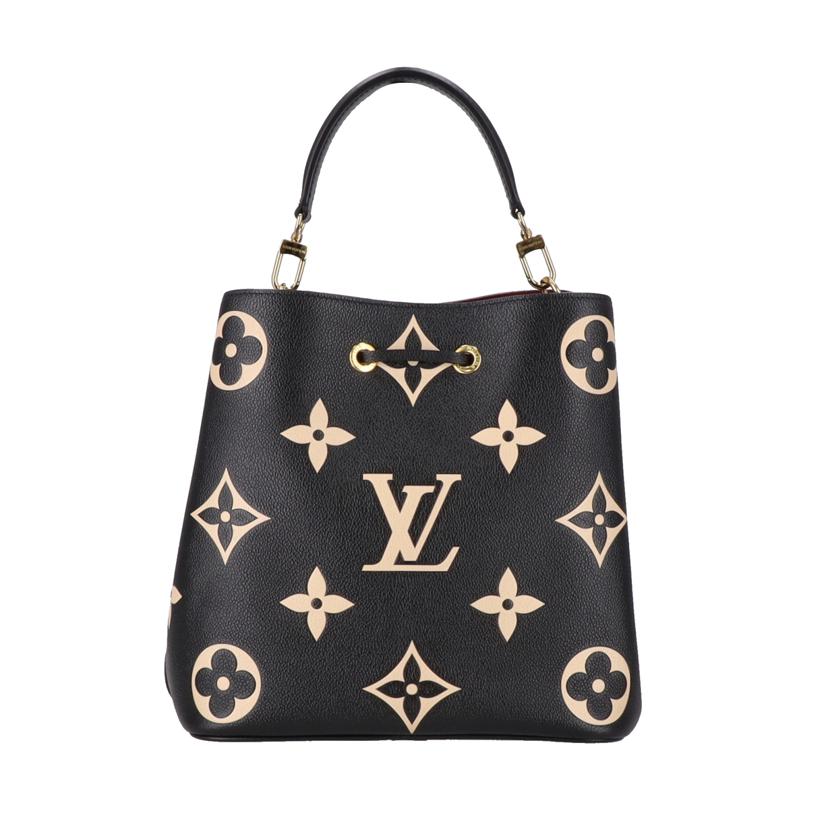 LOUIS VUITTONルイ・ヴィトン/ネオノエMM/バイカラーアンプラント/ブラックベージュ/M45497//RFI****/Aランク/77